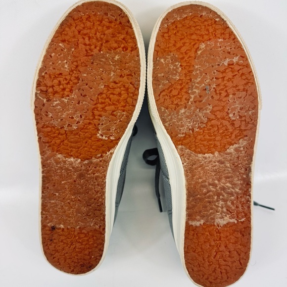 Superga Platform Sneakers Grey Lace Up - size 9 - Picture 16 of 16